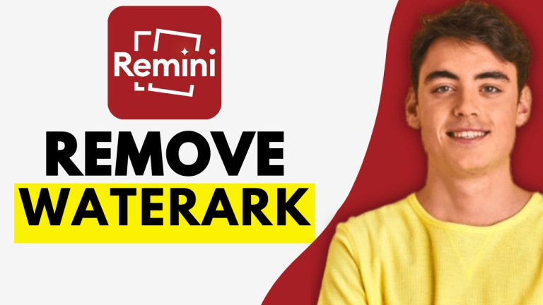 Remove Watermark in Remini for Clean, High-Quality Exports